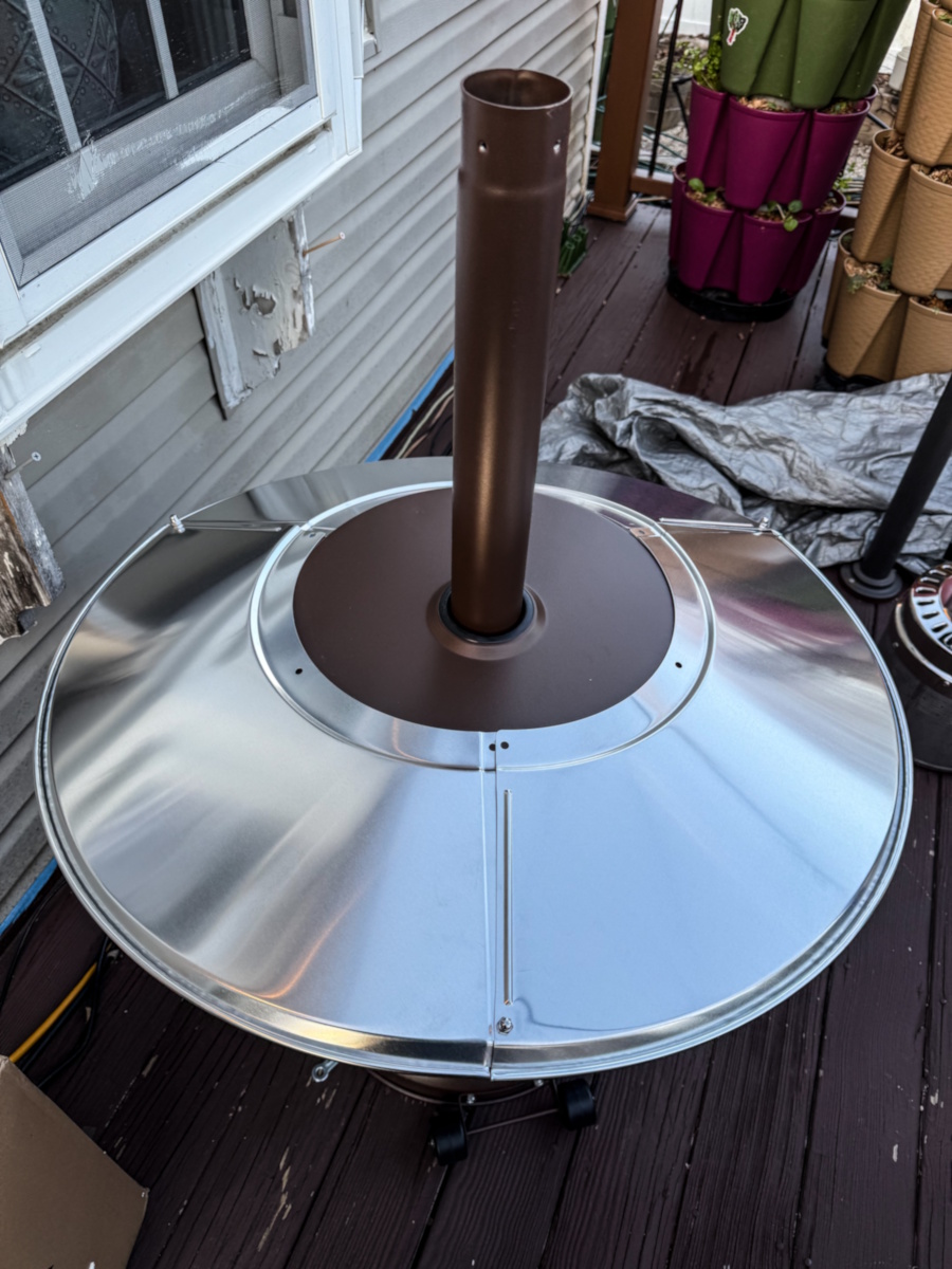 East Oak Torch Propane Patio Heater 7
