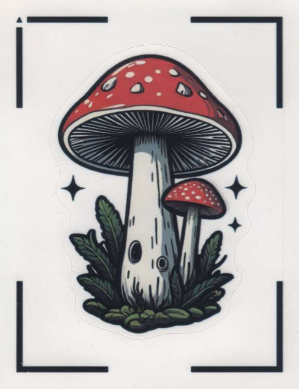 asub sticker glossy