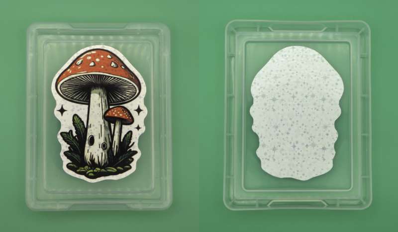 asub sticker holographic sides