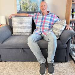 Ohwill Chenille Sofa Bed review – a small sofa for tiny places
