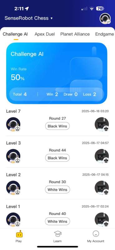senserobot chess 27