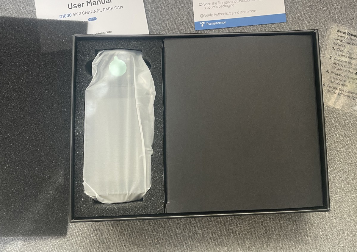 GKU D1000 4K Dashcam 02