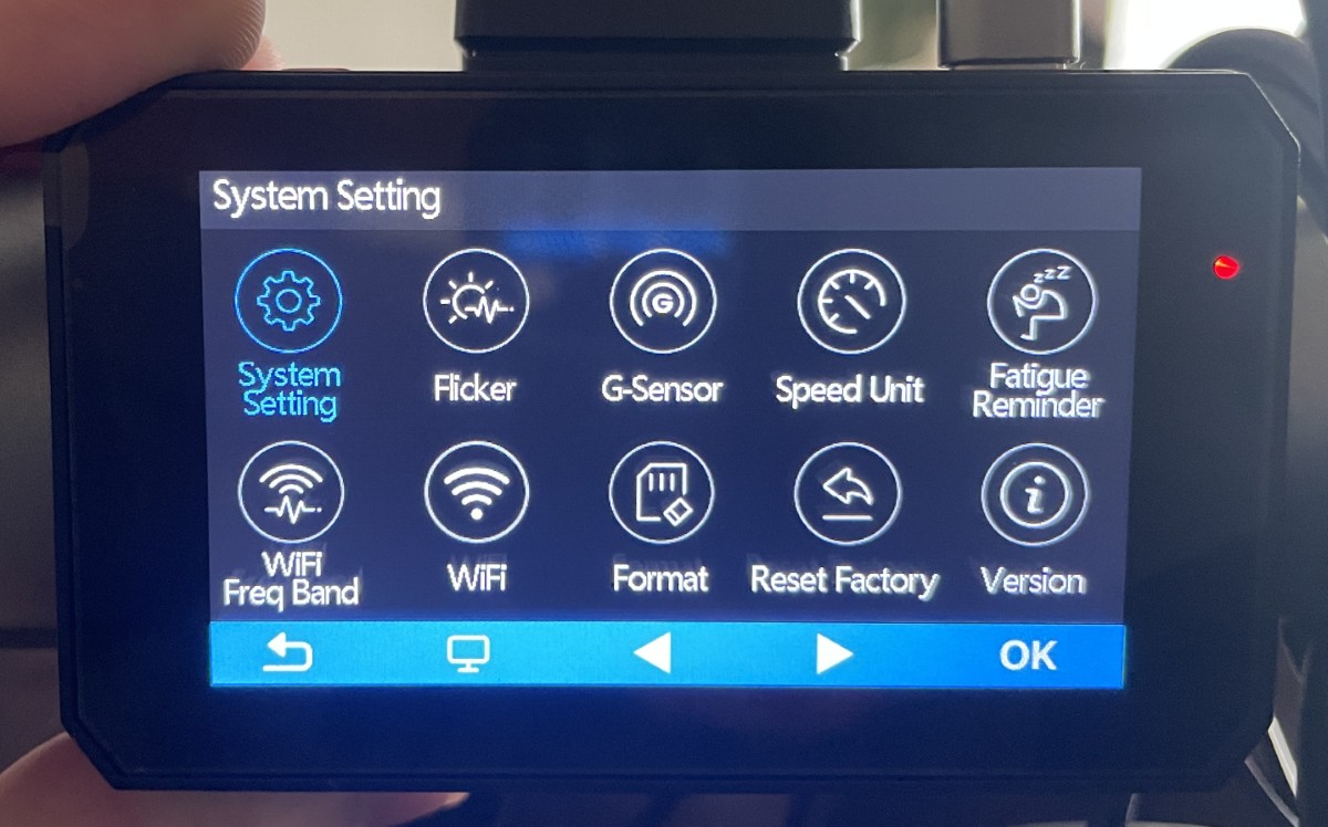 GKU D1000 4K Dashcam 20