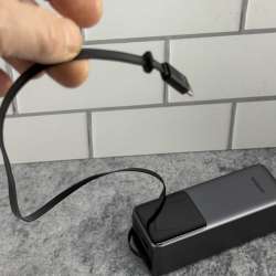 UGREEN Nexode 20,000 mAh retractable cable power bank review – never forget the cable again!