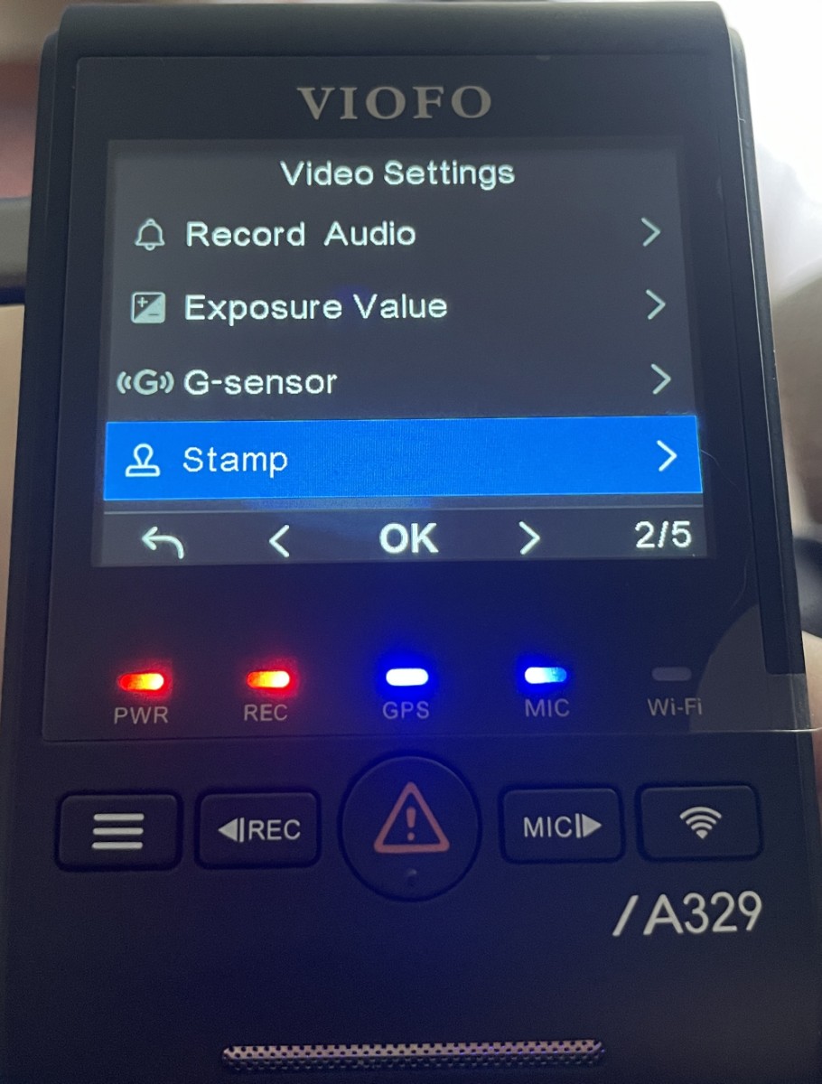 Viofo A329S 3 Channel Dash Cam 23