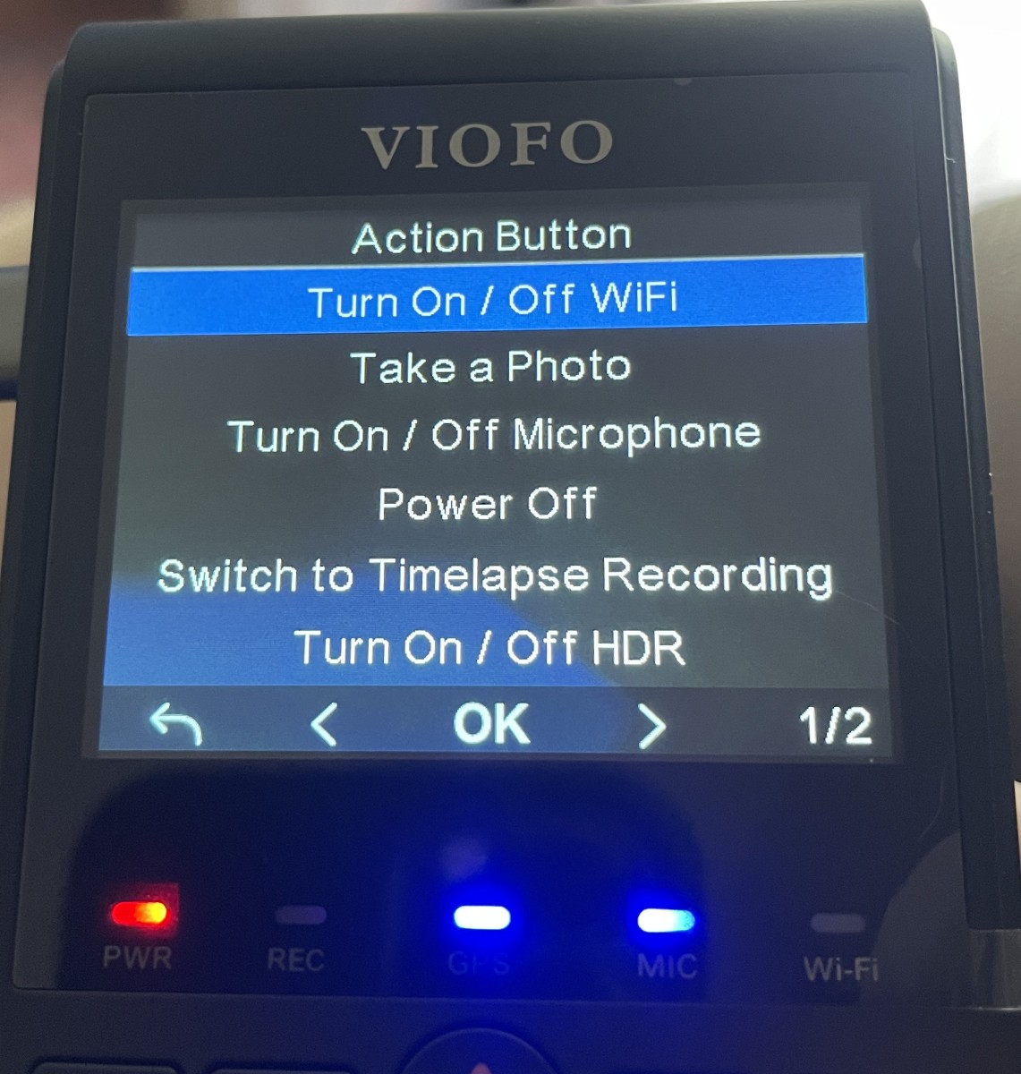 Viofo A329S 3 Channel Dash Cam 26