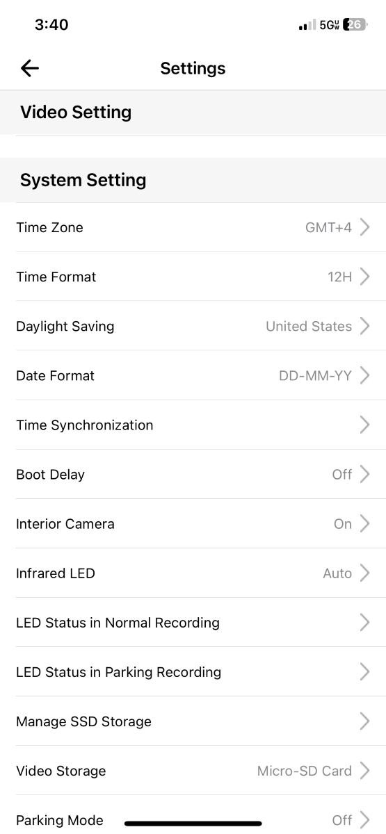 Viofo A329S 3 Channel Dash Cam 42
