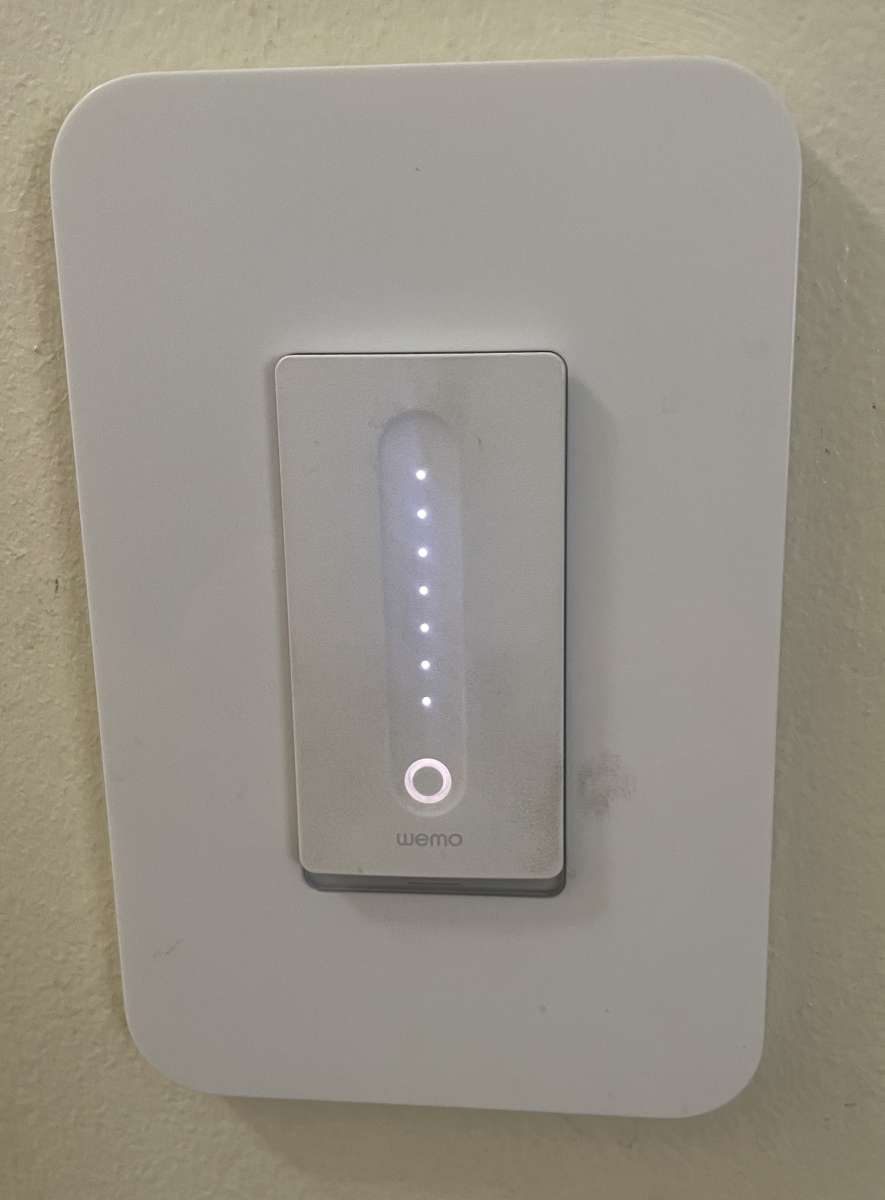 WEMO Dimmer switch