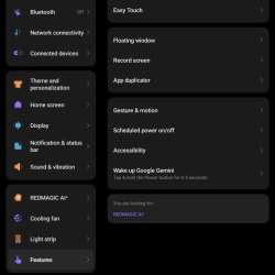 redmagic astra gaming tablet screens 7
