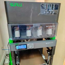 SUNLU AMS Heater review – printing while drying on Bambu Labs AMS? Yes, please!