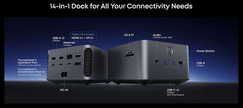 Anker PrimeTB5 DockingStation 10