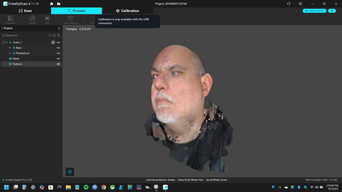 CrealityRaptorPro rev 0146