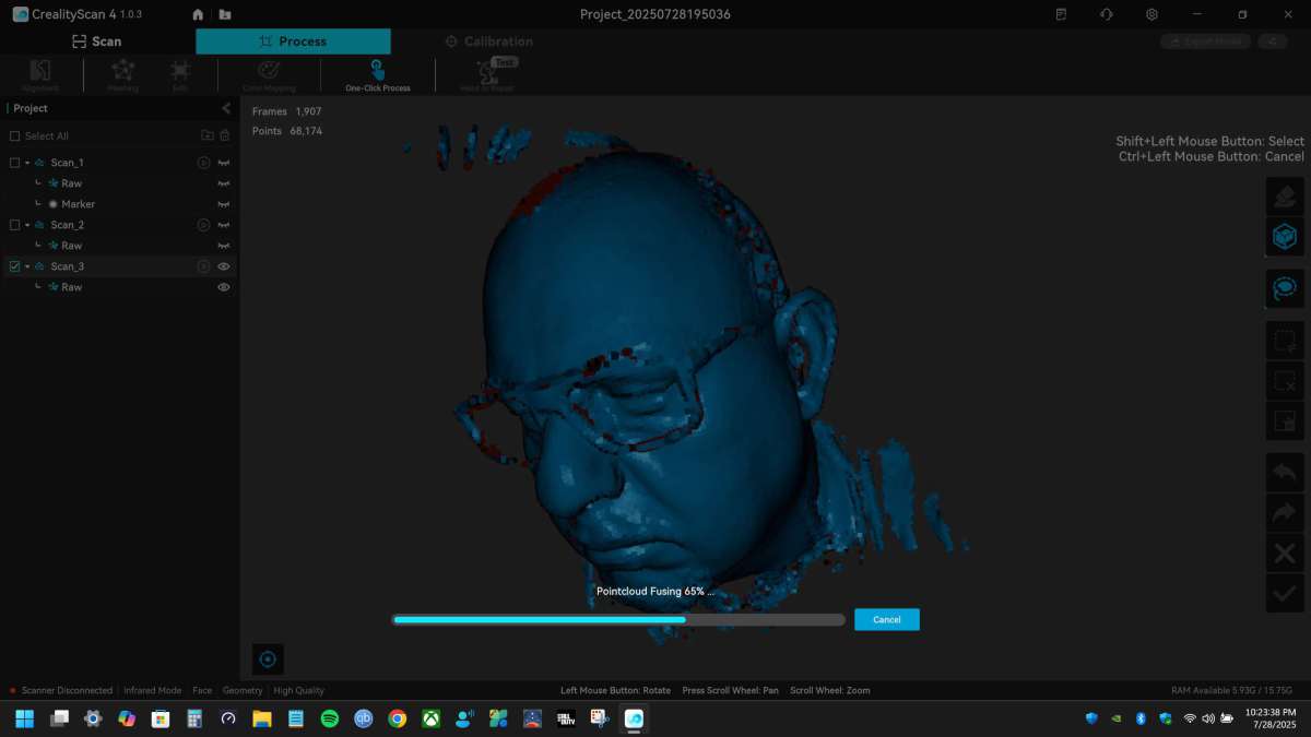 CrealityRaptorPro rev 0148