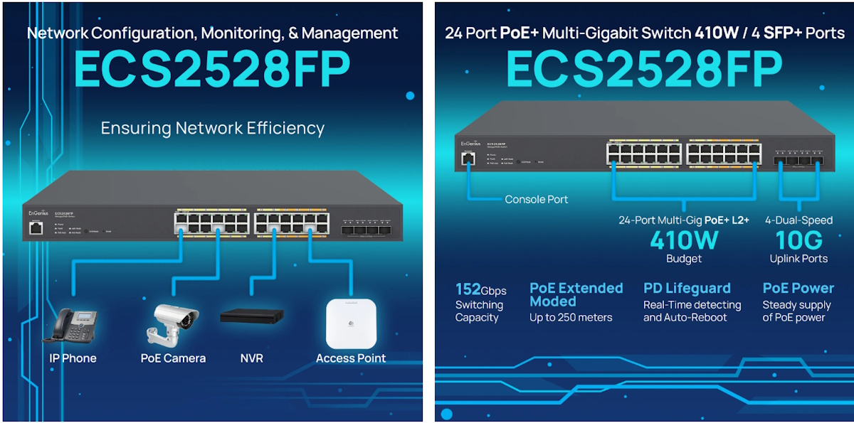 Engenius ECS2528FP Switch 12