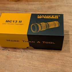 Manker MC13 II SE EDC Thrower flashlight review