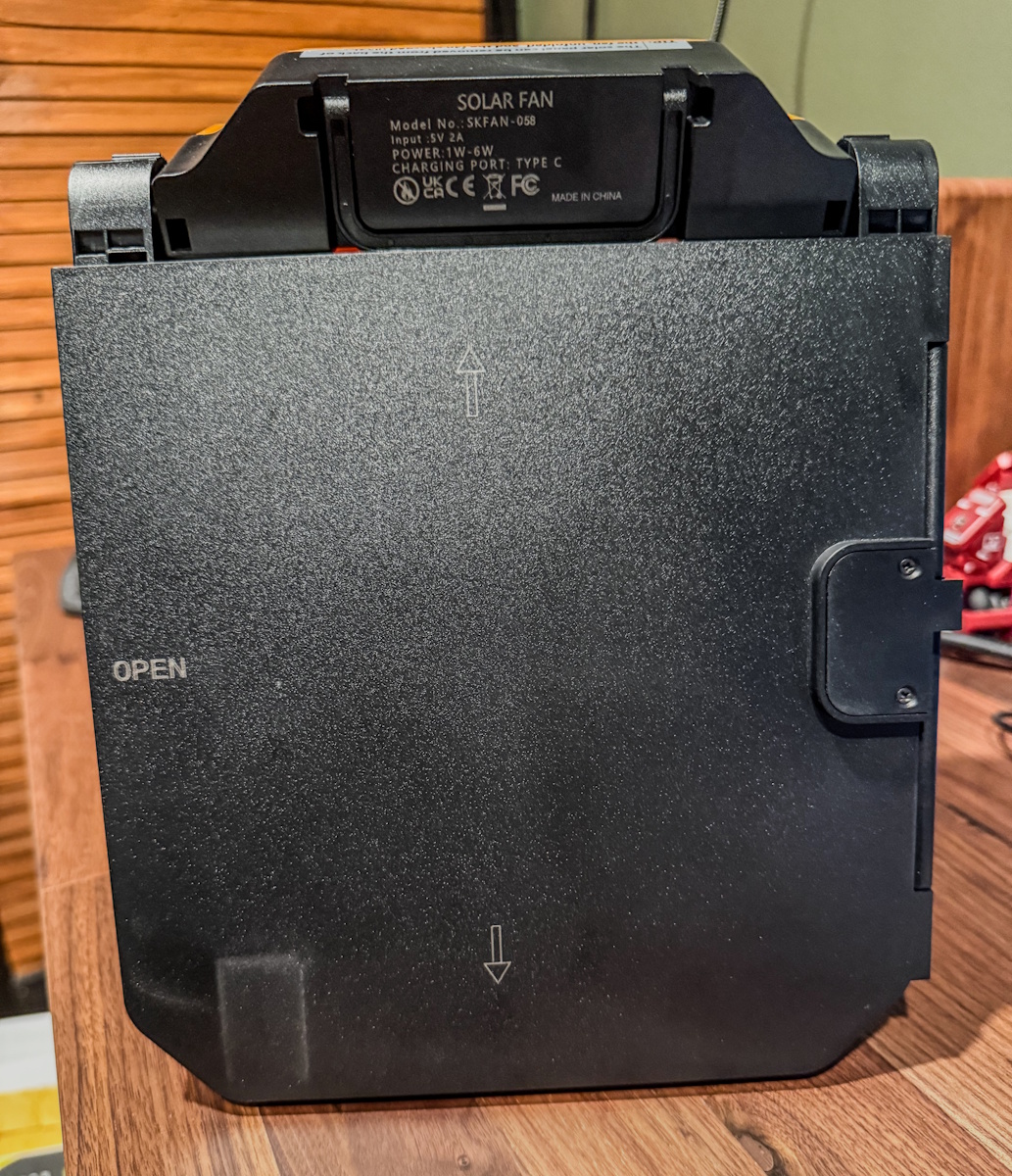 Qardoz Solar Fan 5
