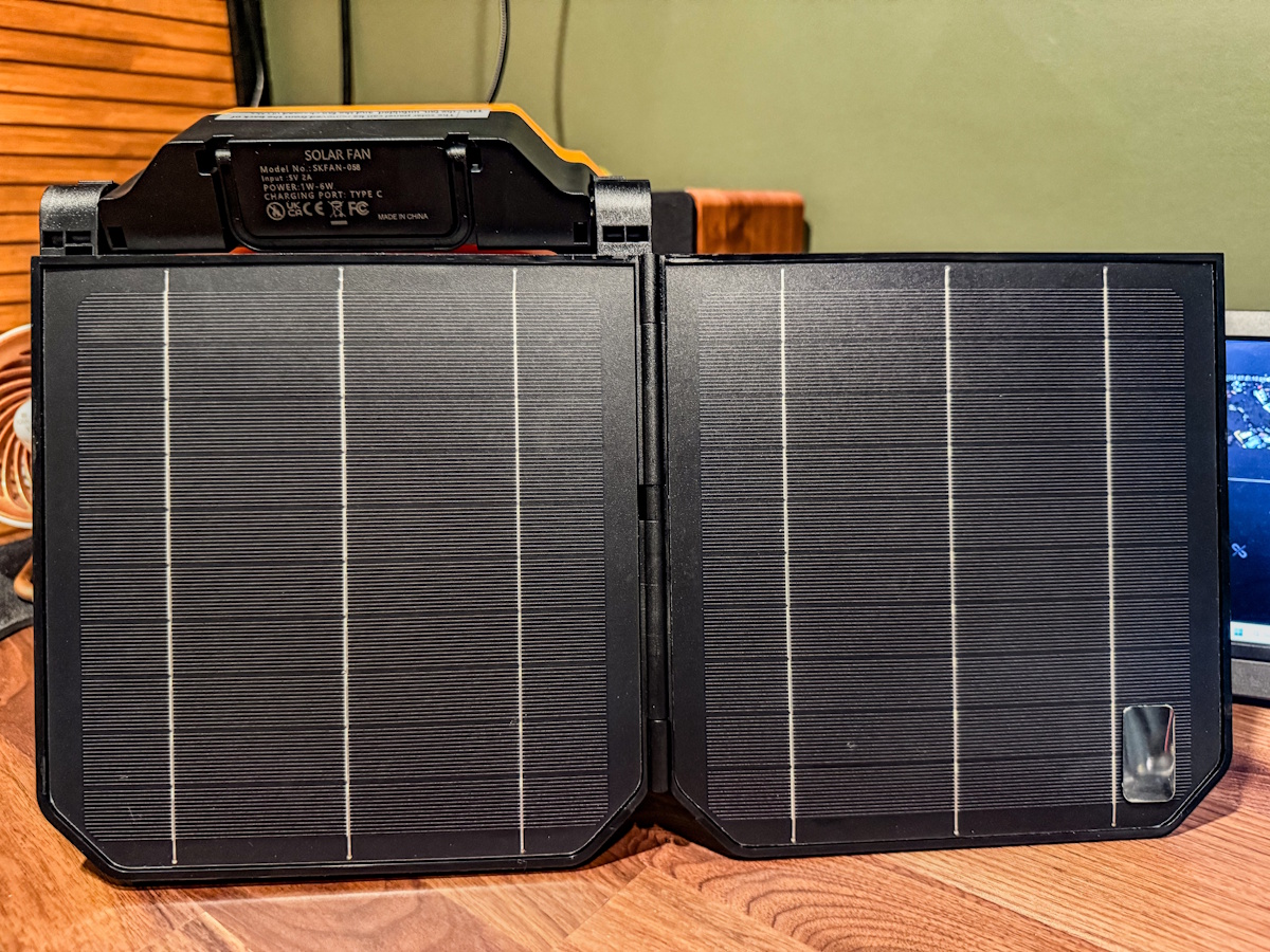 Qardoz Solar Fan 6