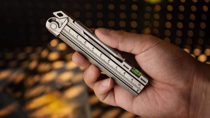 titanium ruler