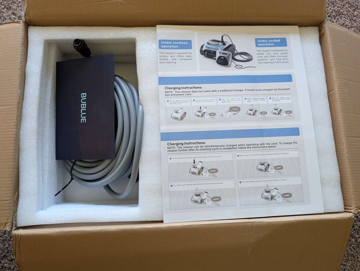 BuBlue BuHybrid L6 Pool Cleaner 1 1