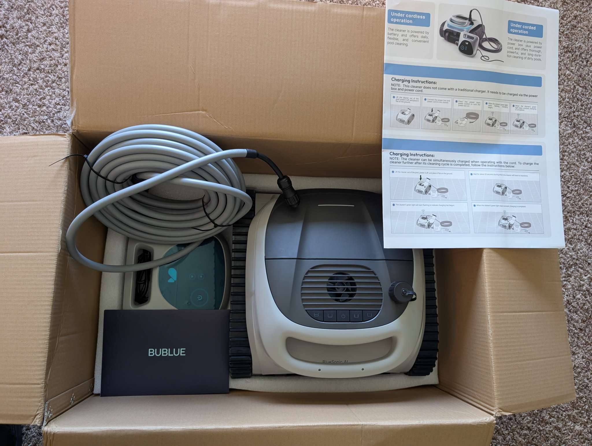 BuBlue BuHybrid L6 pool cleaner review - The Gadgeteer