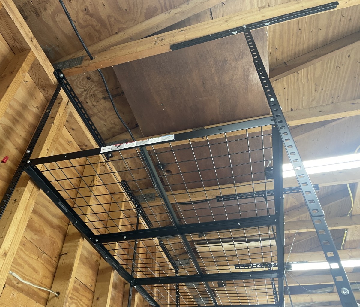 Fleximount GR38B 2T Overhead Garage Shelf 11