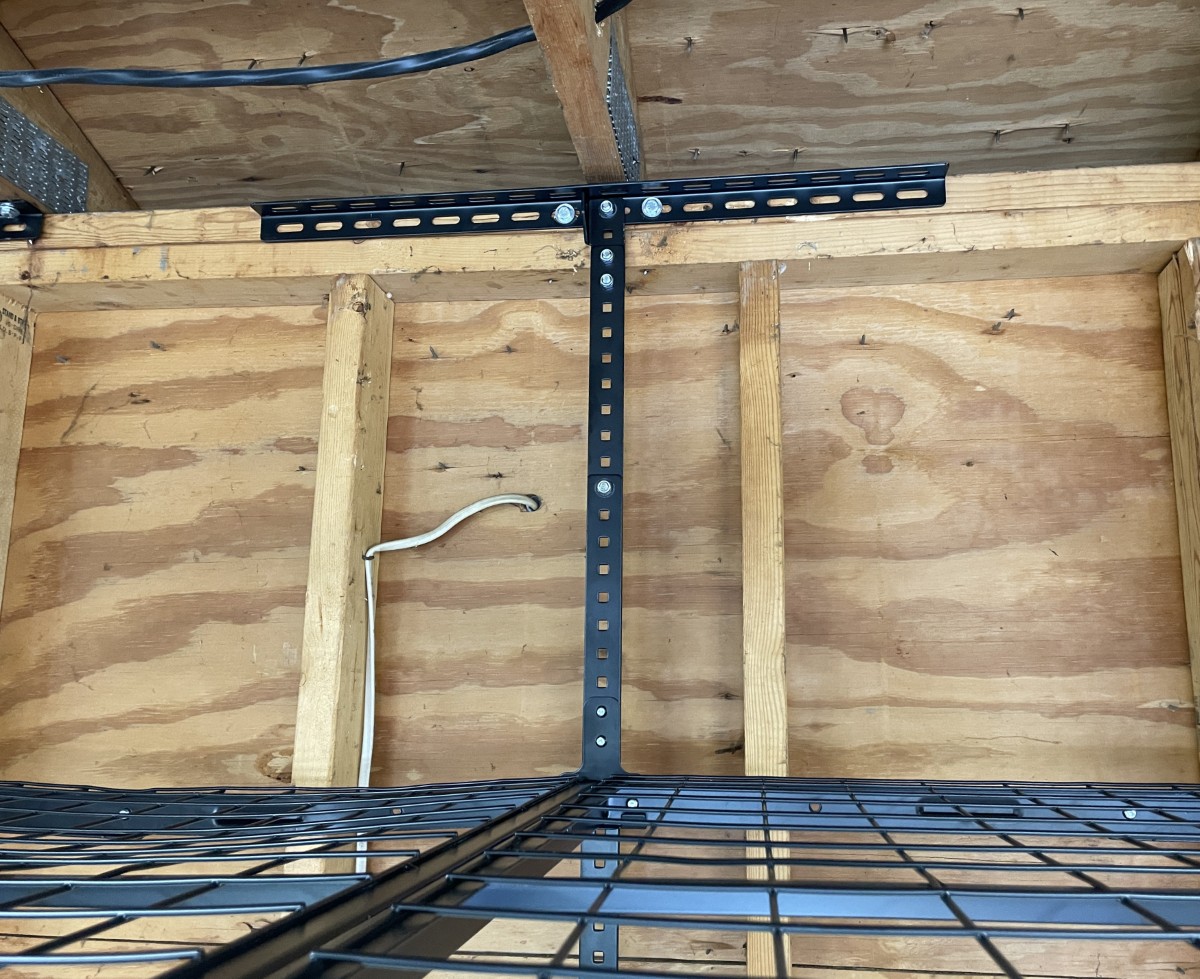 Fleximount GR38B 2T Overhead Garage Shelf 12