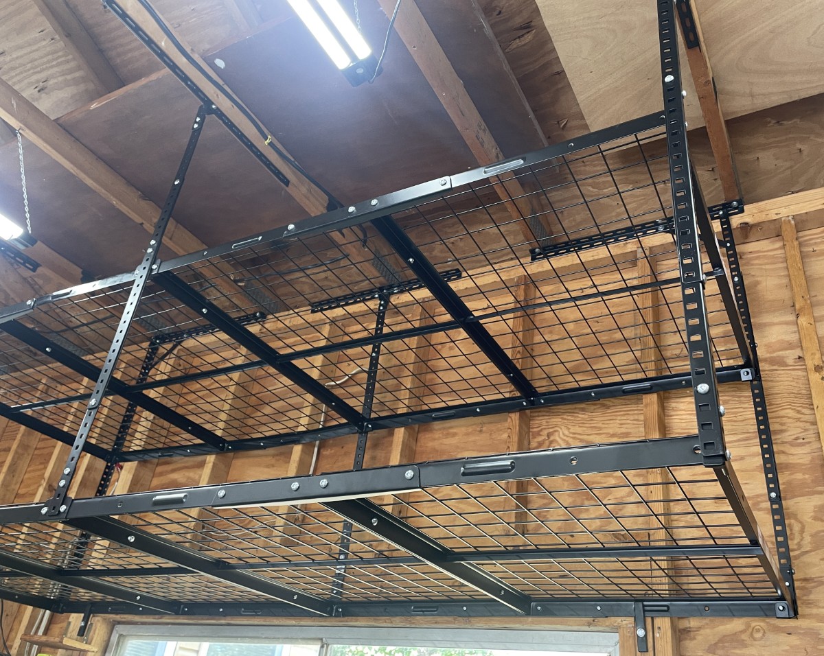 Fleximount GR38B 2T Overhead Garage Shelf 19