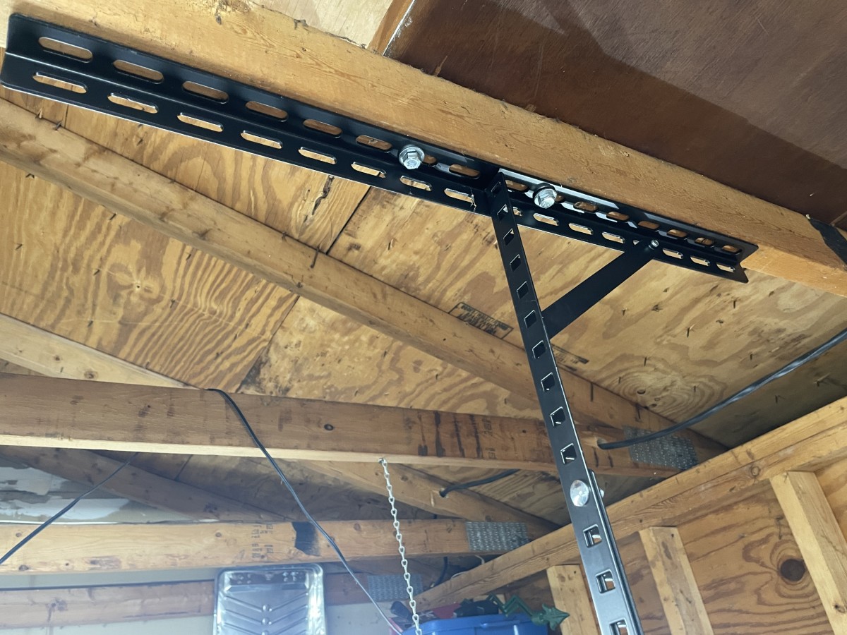 Fleximount GR38B 2T Overhead Garage Shelf 28