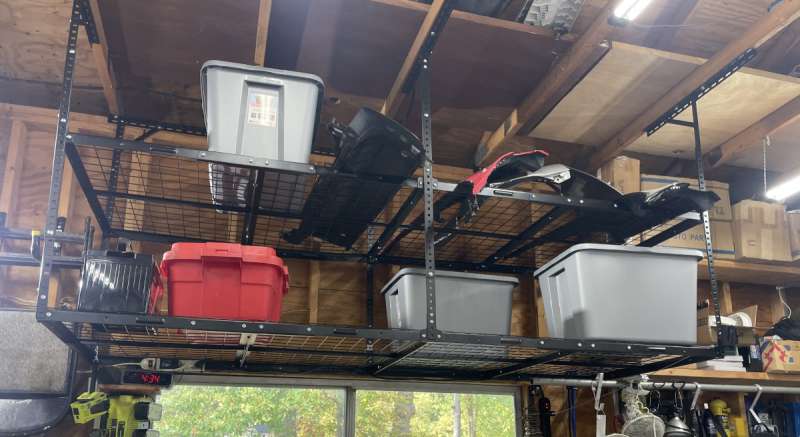 Fleximount GR38B 2T Overhead Garage Shelf 29
