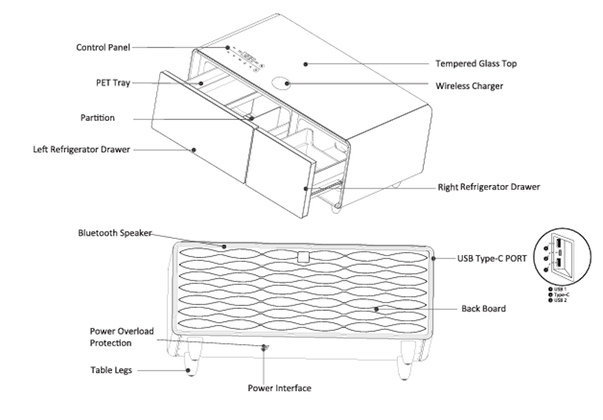 Livtab Smart Coffee Table 15