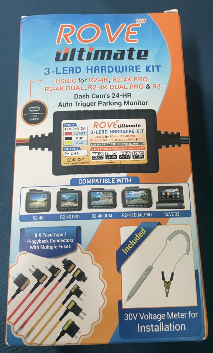 ROVE R2 4K Dual Pro Dash Cam 02