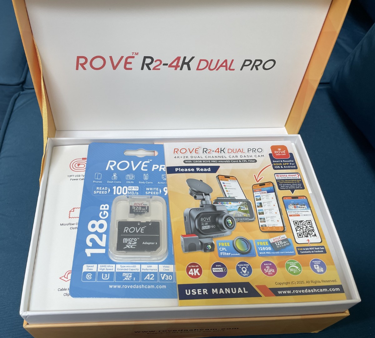 ROVE R2 4K Dual Pro Dash Cam 04