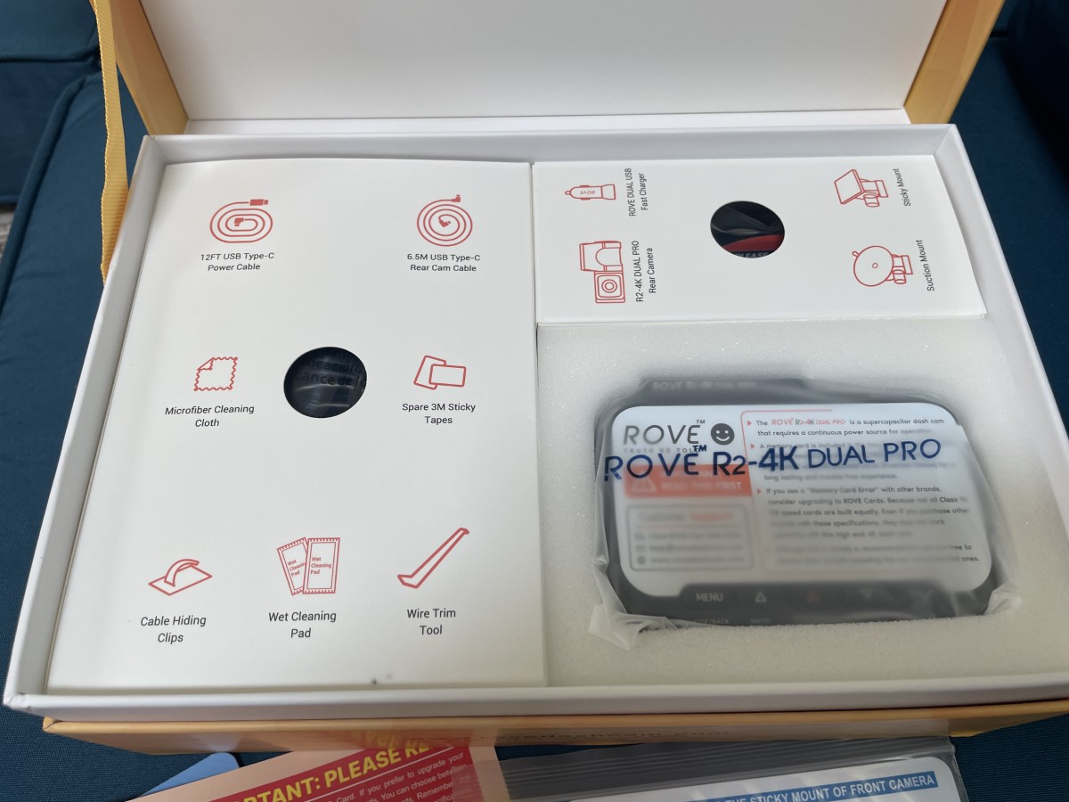 ROVE R2 4K Dual Pro Dash Cam 08