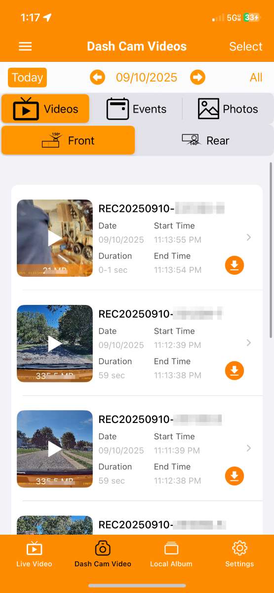 ROVE R2 4K Dual Pro Dash Cam 63