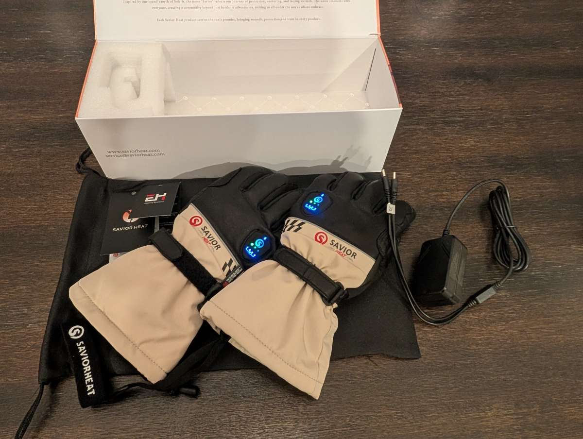 Savior Heated Ski Gloves 8