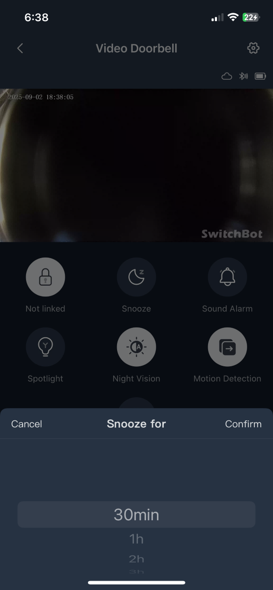 SwitchBot Smart Video Doorbell 68