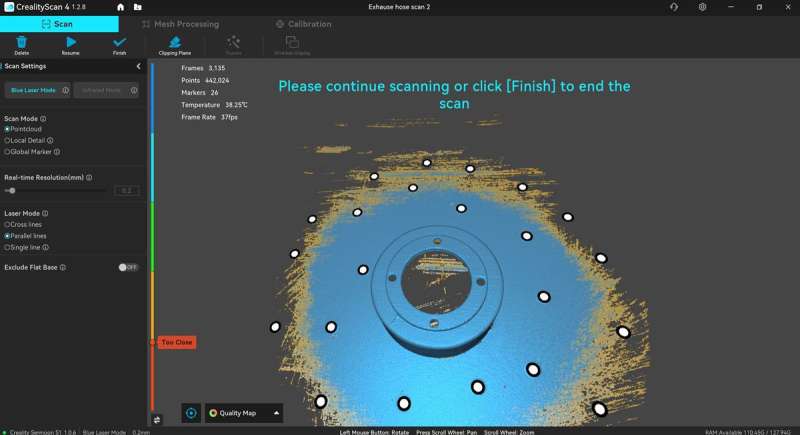 creality sermoon s1 3d scanner 36