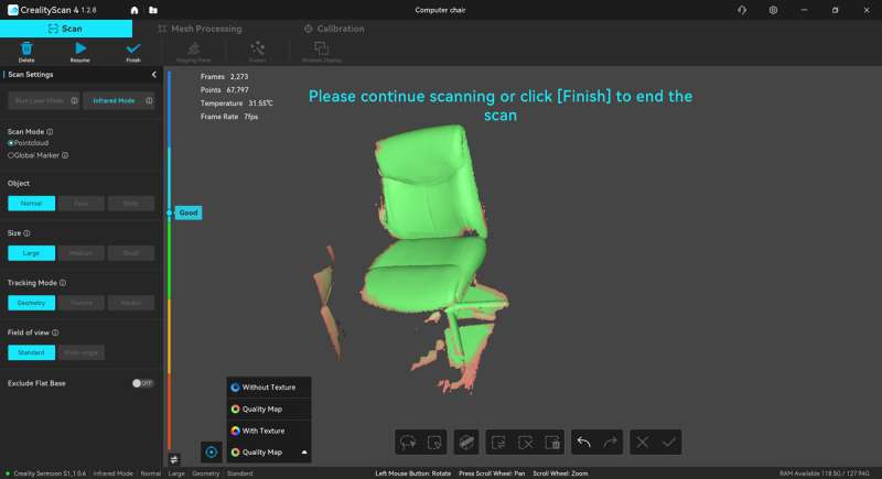 creality sermoon s1 3d scanner 86