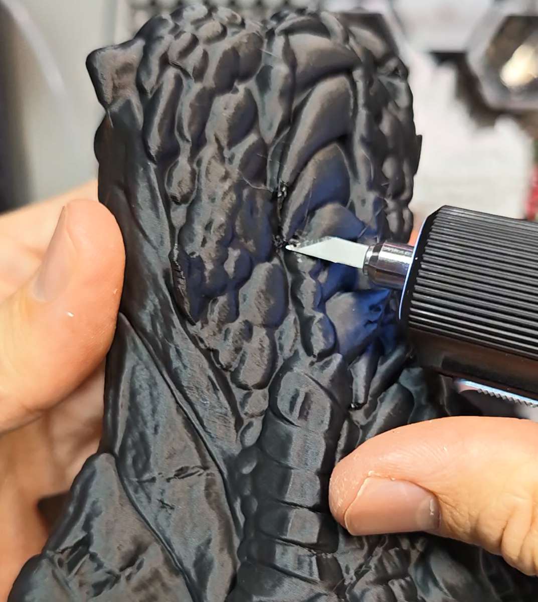 HOZO Neoblade ultrasonic hobby knife review - cuts through hobby stuff ...