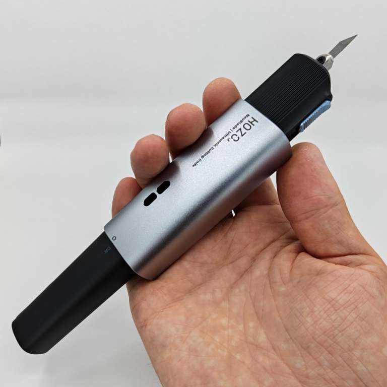 HOZO Neoblade ultrasonic hobby knife review - cuts through hobby stuff ...