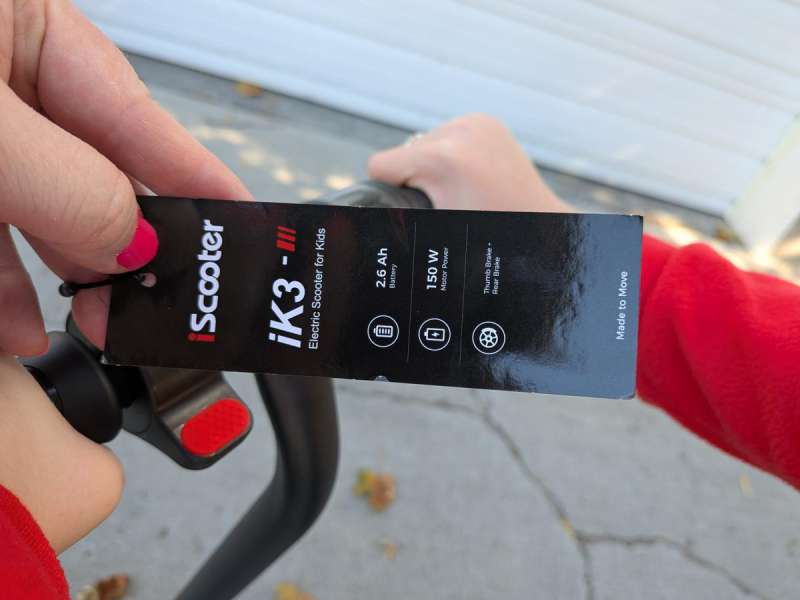iScooter electricscooterforkids 7