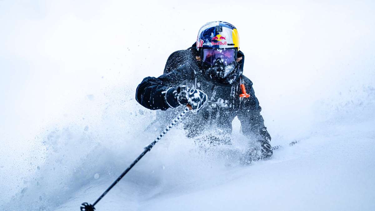 Apple Vision Pro Immersive films Red Bull Backcountry Skiing