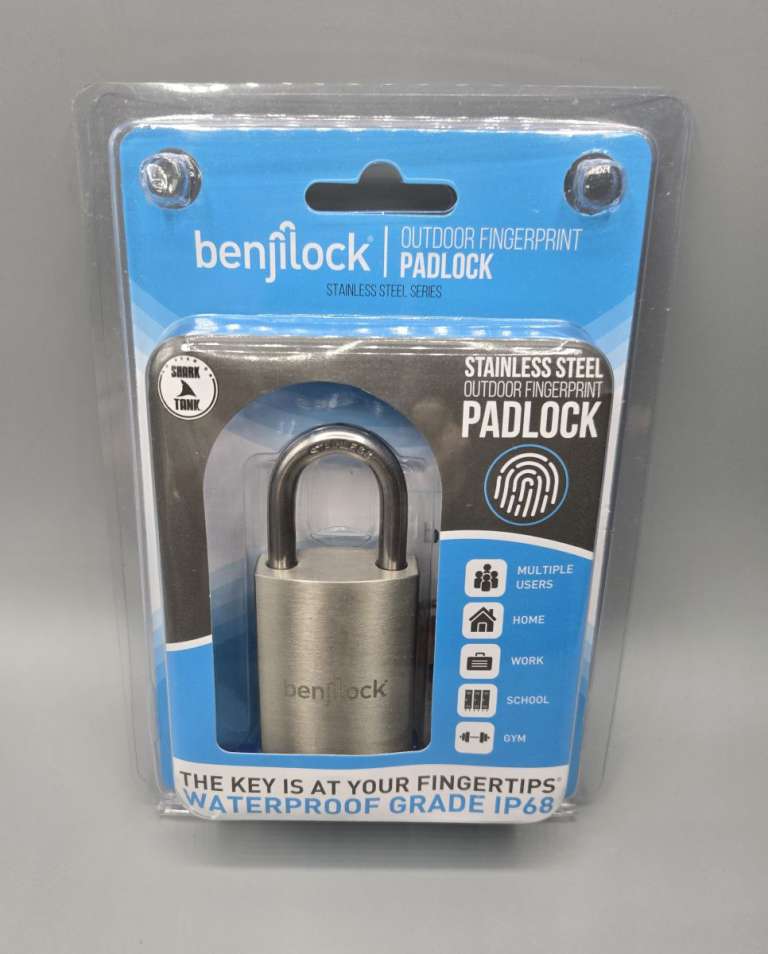 Benjilock Outdoor Fingerprint Padlock Review - The Gadgeteer