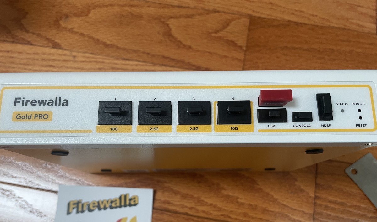 Firewalla Gold Pro Firewall and AP7 Access Point 10