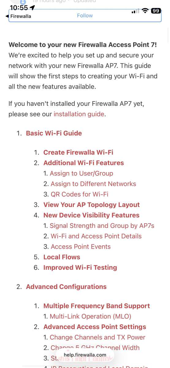 Firewalla Gold Pro Firewall and AP7 Access Point 27