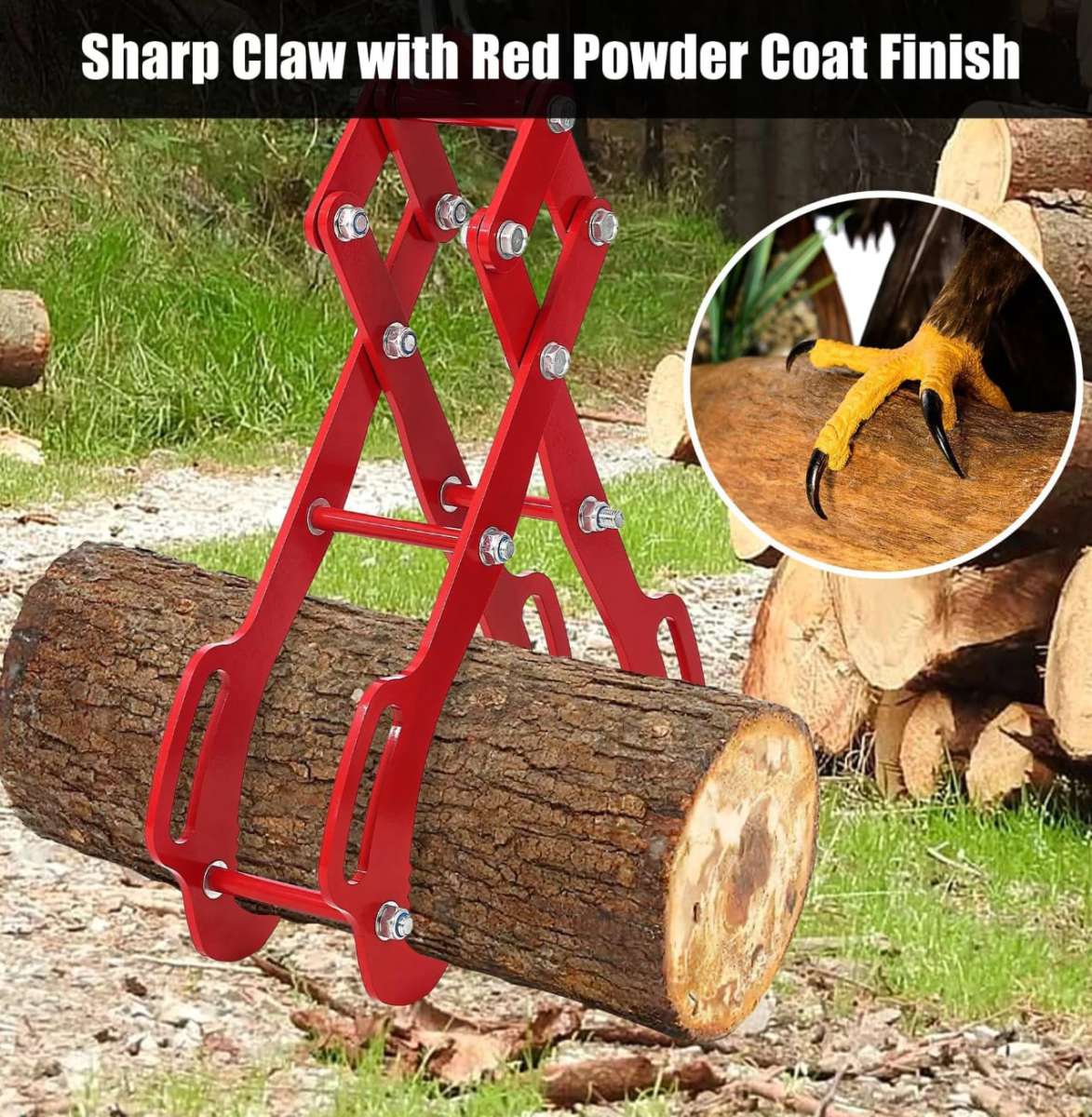 Garvee Heavy Duty Log Lifting Tongs 1