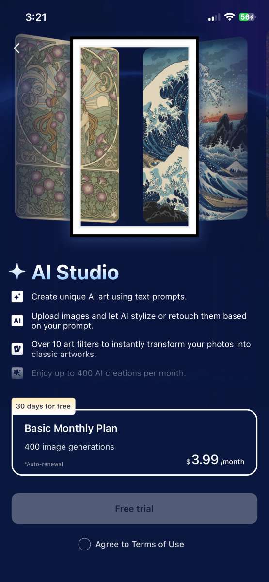 SwitchBot AI Art Frame 13