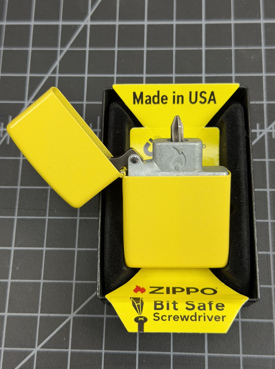 Zippo Bit Safe Screwdriver Insert 03