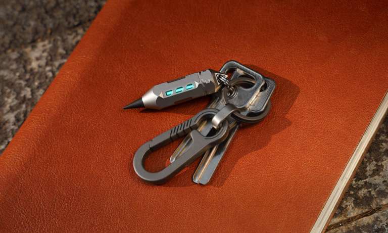 Titanium Keychain Fidget This Tiny Titanium Keychain Tool Replaces Half the Stuff You Actually ...