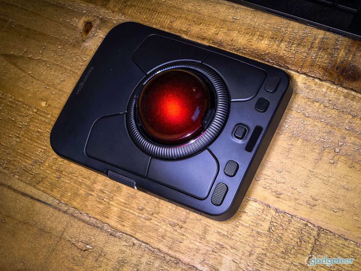 Kensington Expert Mouse TB800 EQ Trackball review the gadgeteer 60